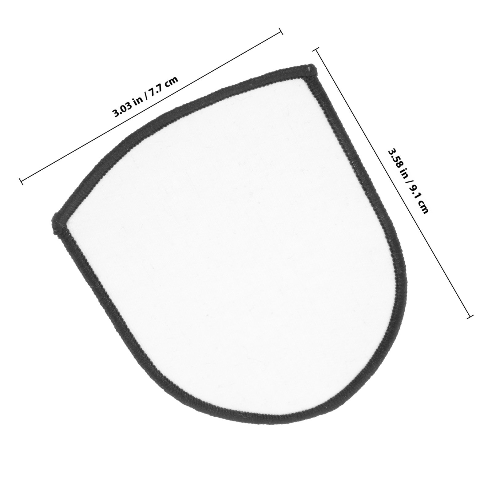 10 szt. Puste naszywki do subl – Hat Sublimation Blank recenzja i cena