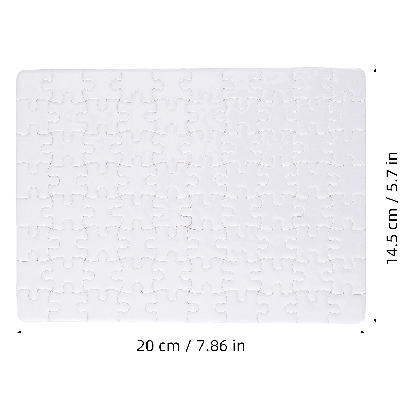 4 arkusze pustych puzzli do su – Puzzle Blank White recenzja i cena