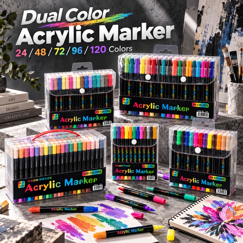 Dwukolorowe markery akrylowe,  – Copic Marker Classic recenzja i cena
